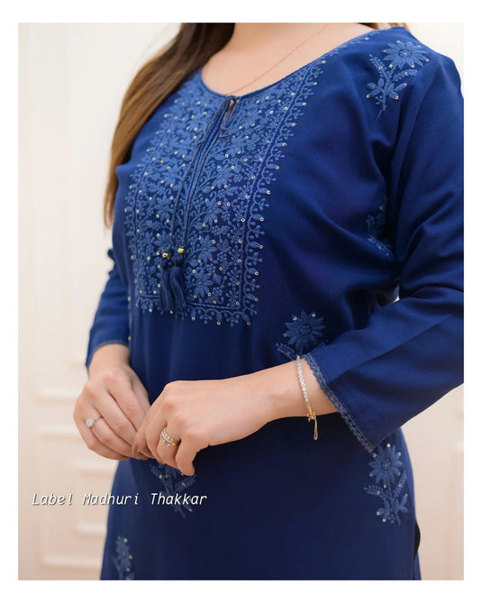 Exclusive Rayon Kurti Pant Pair