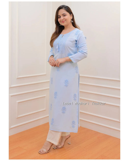 Exclusive Rayon Kurti Pant Pair