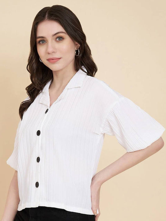Sugarcane Boxy Shirt – Effortless Style with a Natural Touch