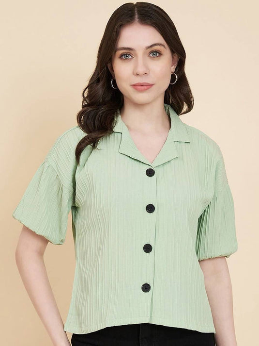 Sugarcane Boxy Shirt – Effortless Style with a Natural Touch