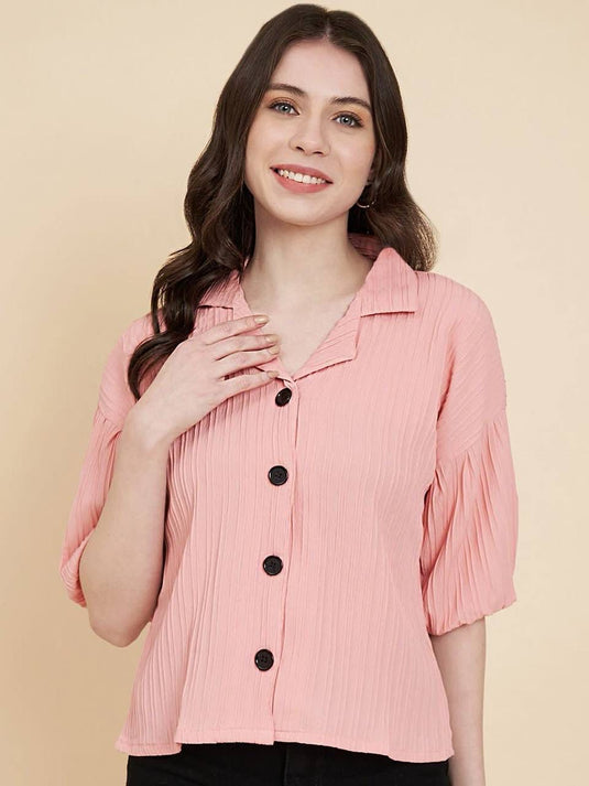 Sugarcane Boxy Shirt – Effortless Style with a Natural Touch