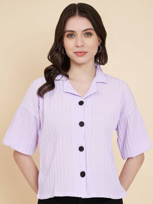Sugarcane Boxy Shirt – Effortless Style with a Natural Touch