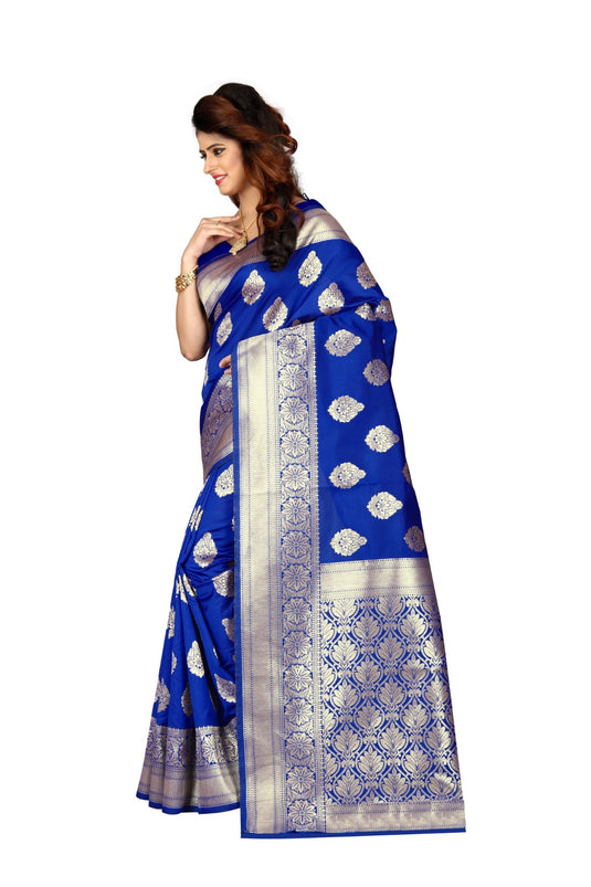 Banarasi Jacquard Silk Saree - thevendorvilla