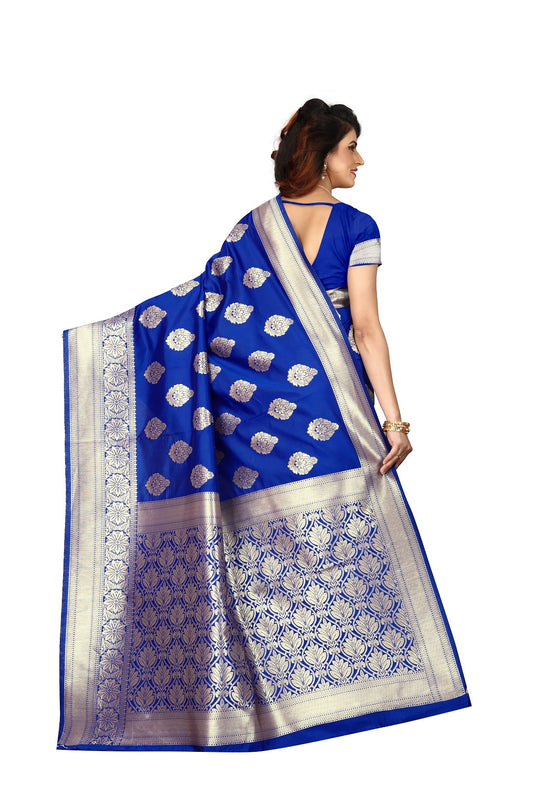 Banarasi Jacquard Silk Saree - thevendorvilla